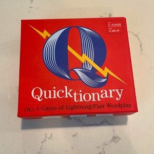 Quicktionary word game